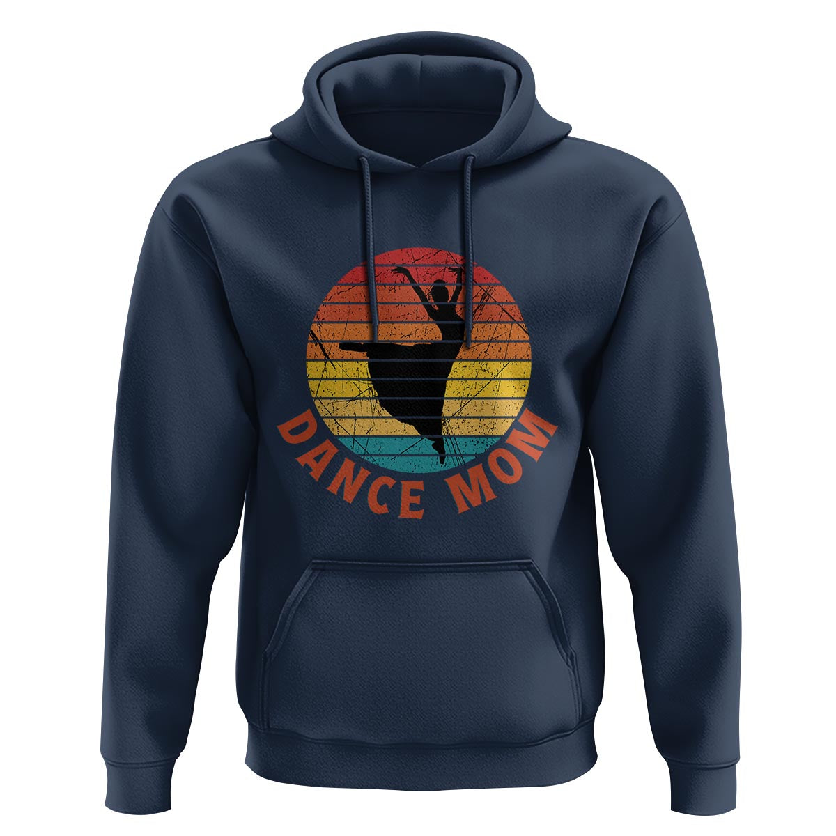 Dance Mom Hoodie Dance Mama Vintage Retro Dancer - Wonder Print Shop