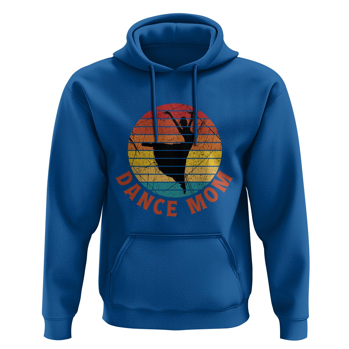 Dance Mom Hoodie Dance Mama Vintage Retro Dancer - Wonder Print Shop