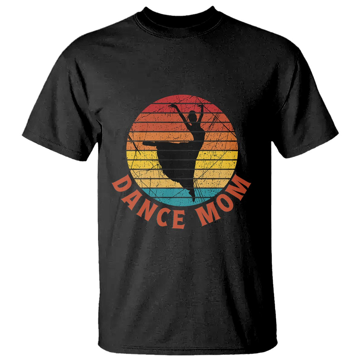 Dance Mom T Shirt Dance Mama Vintage Retro Dancer - Wonder Print Shop