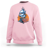 Funny Sailing Sweatshirt We're Gonna Need A Bigger Boat Vintage Boating - Wonder Print Shop