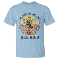 Autism Awareness T Shirt Choose To Include Bee Kind Retro Vintage Flower Bee - Wonder Print Shop