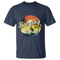 Surfing Lover T Shirt Surfing Vibes Retro Vintage Summer Vacation - Wonder Print Shop
