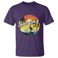 Surfing Lover T Shirt Surfing Vibes Retro Vintage Summer Vacation - Wonder Print Shop
