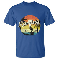 Surfing Lover T Shirt Surfing Vibes Retro Vintage Summer Vacation - Wonder Print Shop