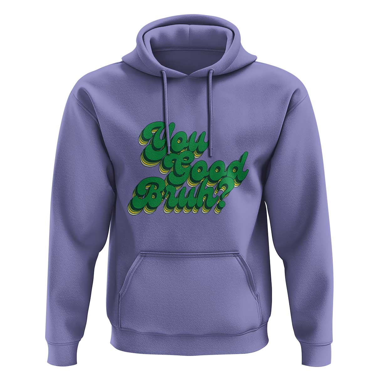 Mental Health Awareness Hoodie Retro Groovy You Good Bruh - Wonder Print Shop