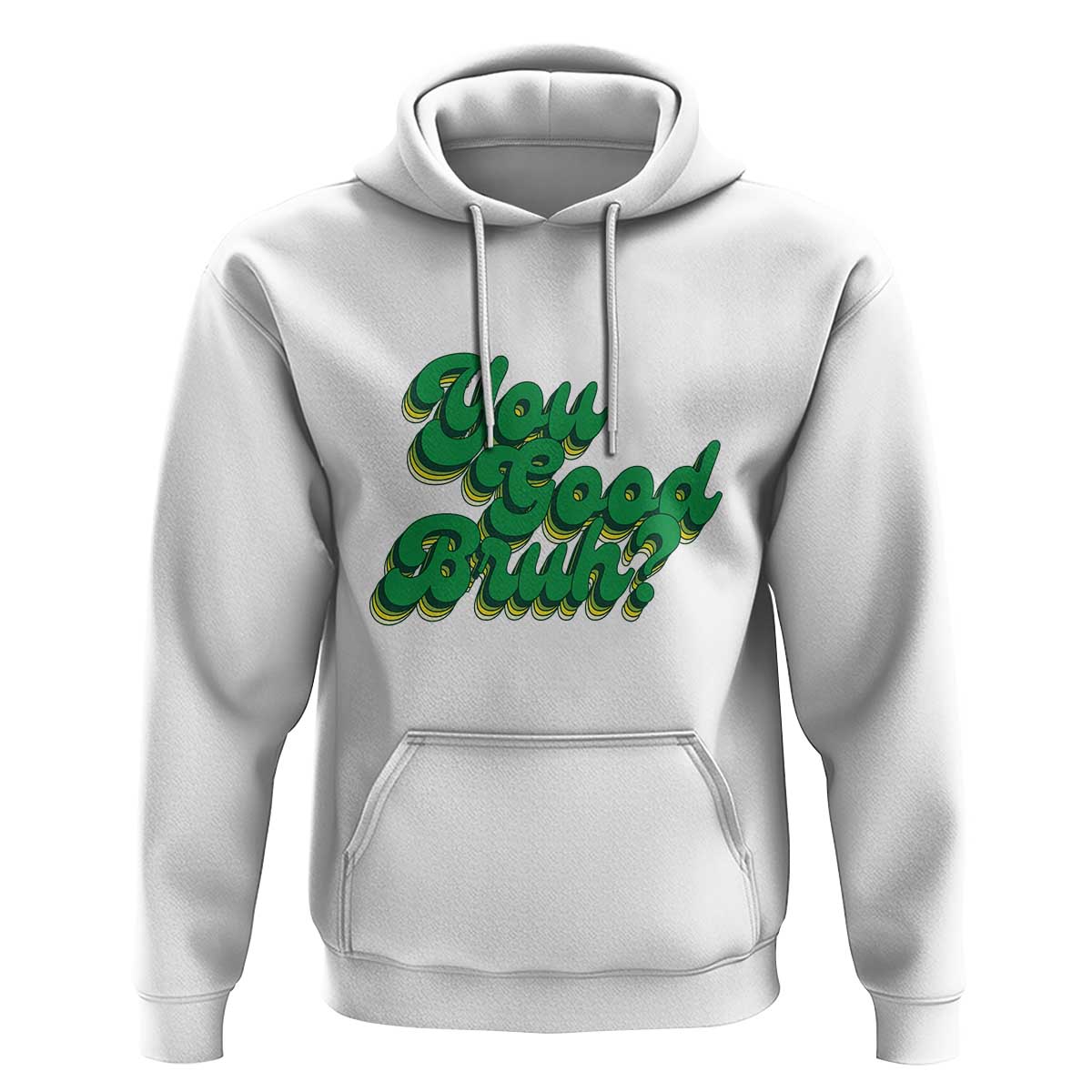 Mental Health Awareness Hoodie Retro Groovy You Good Bruh - Wonder Print Shop