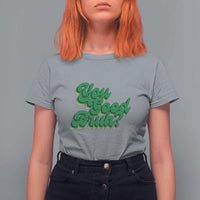 Mental Health Awareness T Shirt For Women Retro Groovy You Good Bruh - Wonder Print Shop
