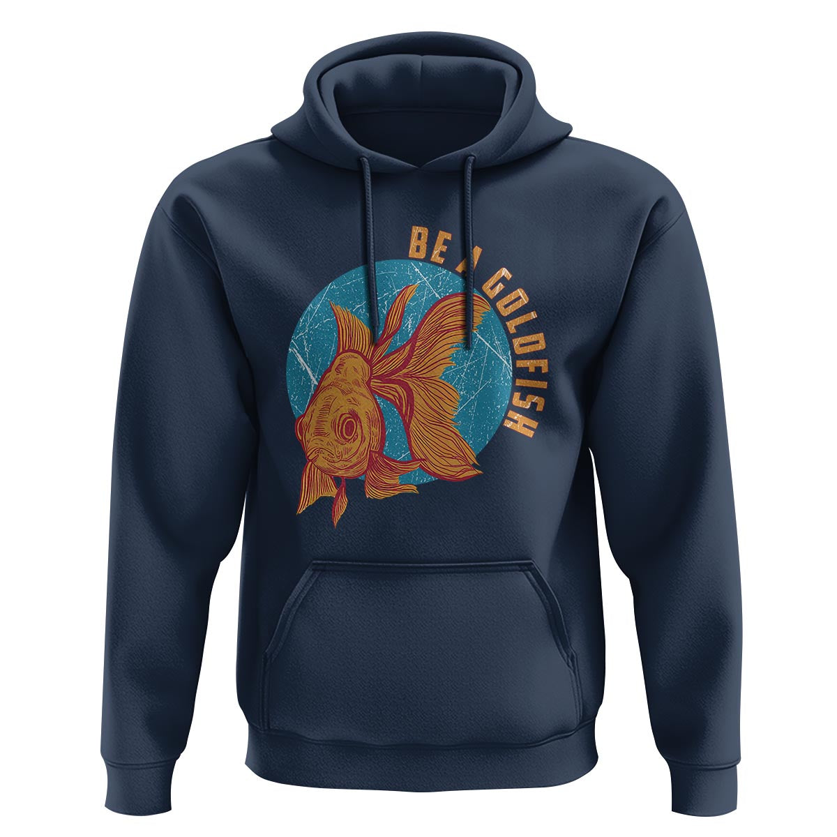 Goldfish Lover Hoodie Be A Goldfish - Wonder Print Shop