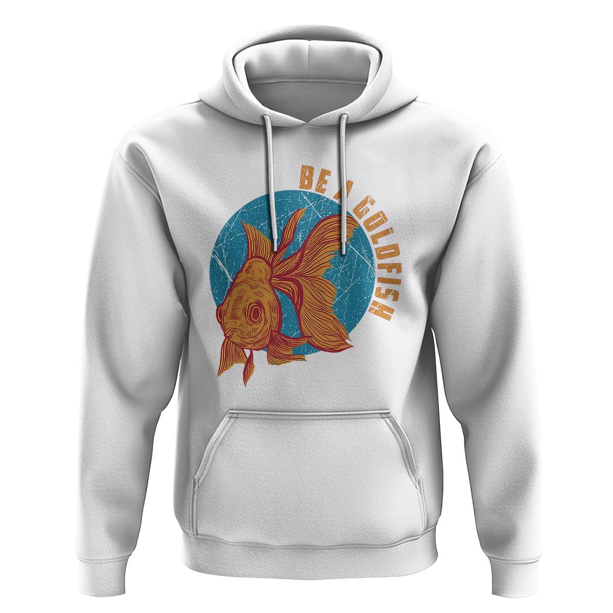 Goldfish Lover Hoodie Be A Goldfish - Wonder Print Shop