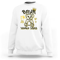 10th Birthday Sweatshirt Bruh I'm Double Digits 10 Years Old Kid - Wonder Print Shop