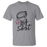 Funny British Tea T Shirt Quote UK Flag - Wonder Print Shop
