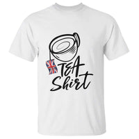 Funny British Tea T Shirt Quote UK Flag - Wonder Print Shop