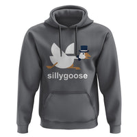 Funny Goose Hoodie Cute Silly Goose Meme Aesthetic Trendy - Wonder Print Shop