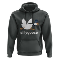 Funny Goose Hoodie Cute Silly Goose Meme Aesthetic Trendy - Wonder Print Shop