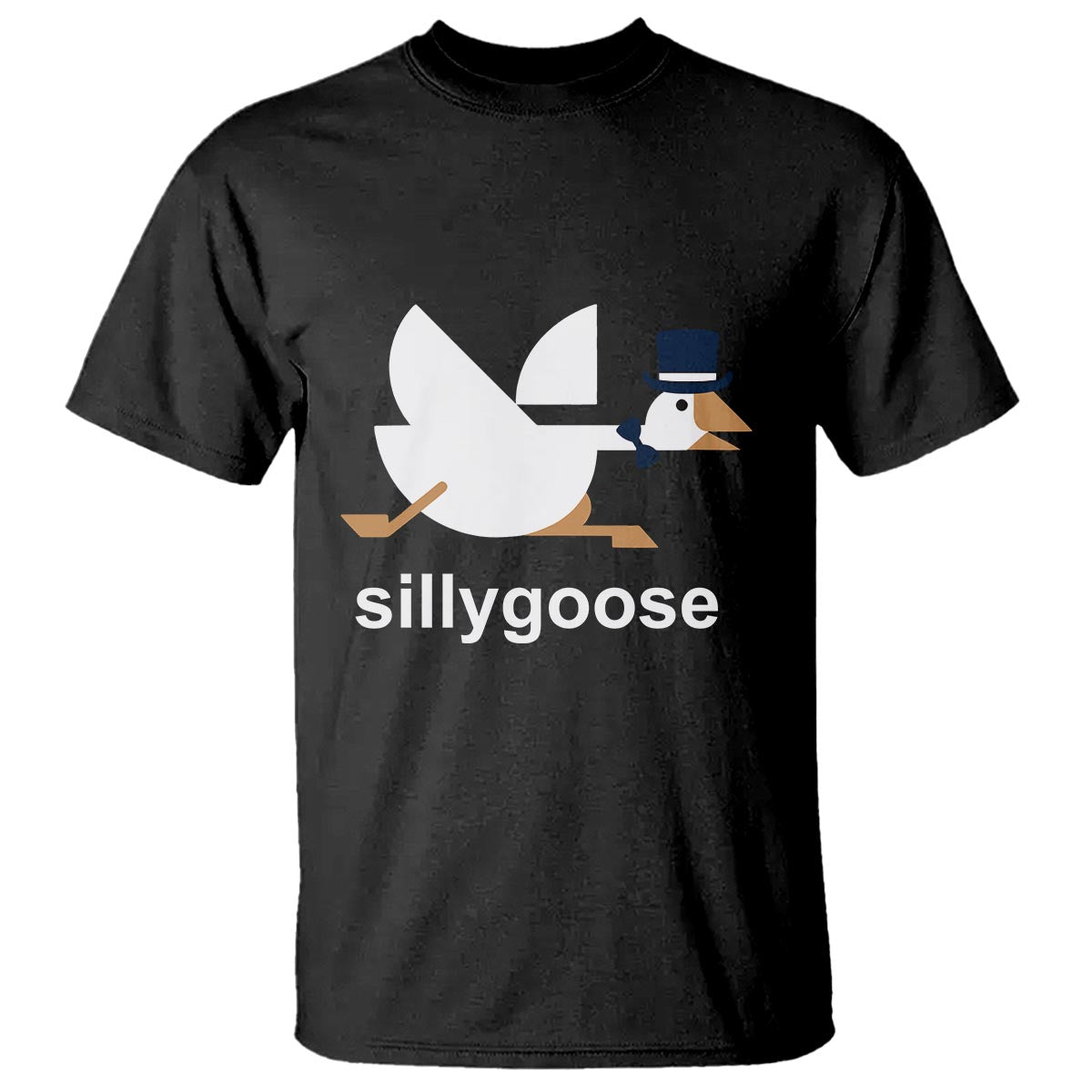 Funny Goose T Shirt Cute Silly Goose Meme Aesthetic Trendy - Wonder Print Shop