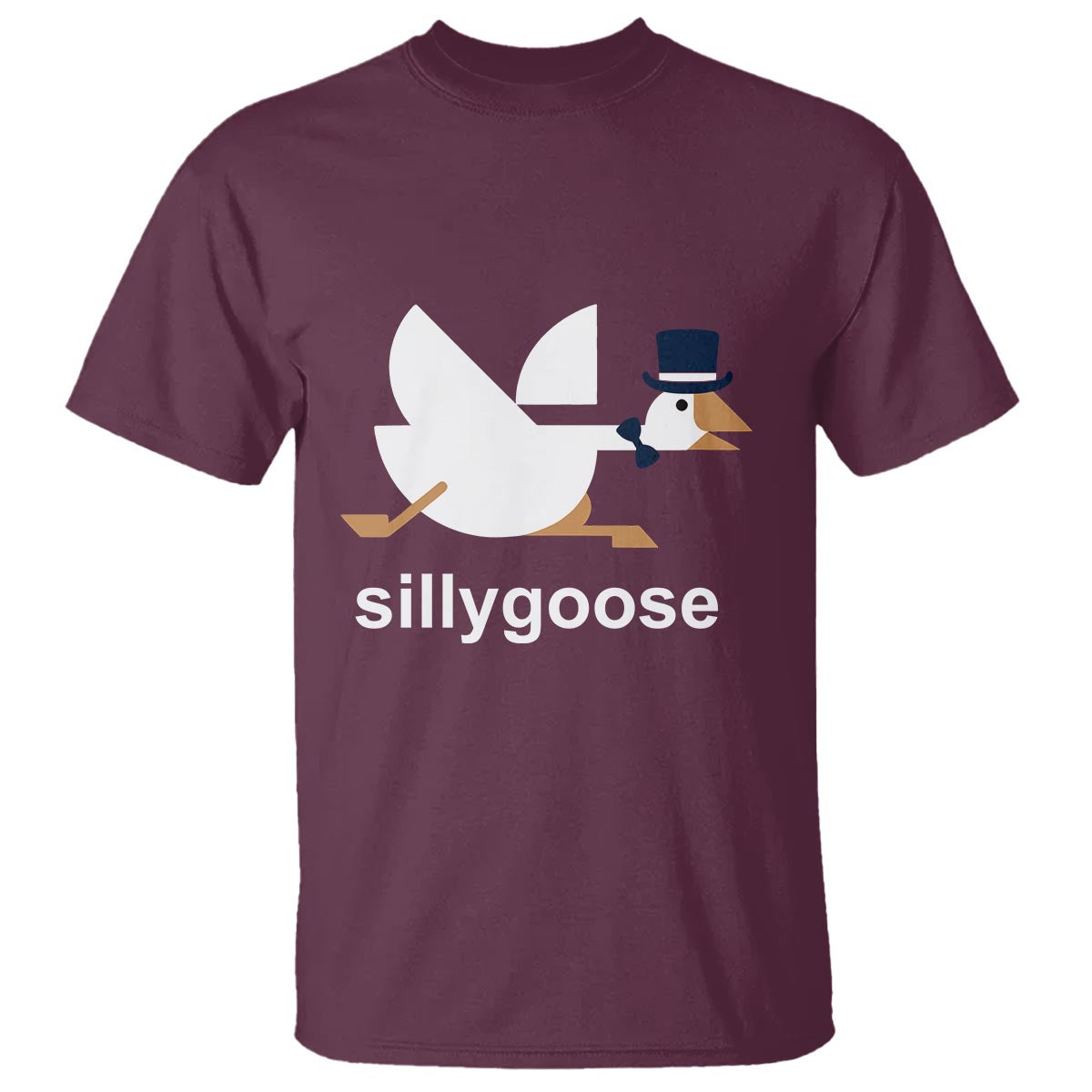 Funny Goose T Shirt Cute Silly Goose Meme Aesthetic Trendy - Wonder Print Shop