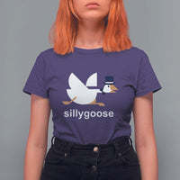 Funny Goose T Shirt For Women Cute Silly Goose Meme Aesthetic Trendy - Wonder Print Shop