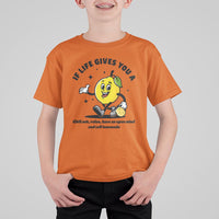 Lemonade Stand Boss T Shirt For Kid If Life Gives You A Lemon Chill Out Relax Have An Open Mind And Sell Lemonade - Wonder Print Shop
