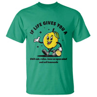 Lemonade Stand Boss T Shirt If Life Gives You A Lemon Chill Out Relax Have An Open Mind And Sell Lemonade - Wonder Print Shop