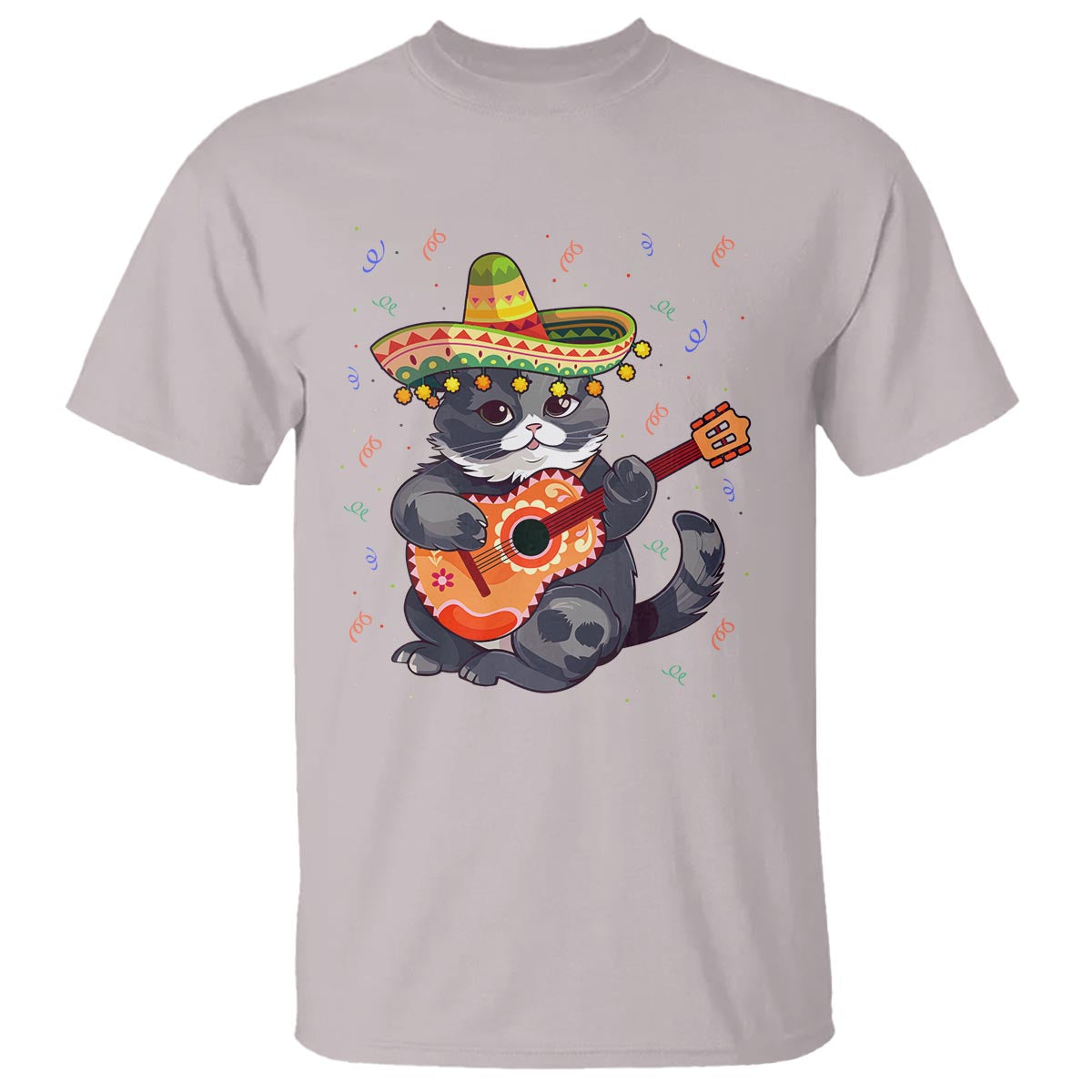 Cinco De Mayo Cat T Shirt Playing Huichoi Cute Sombrero Hat - Wonder Print Shop