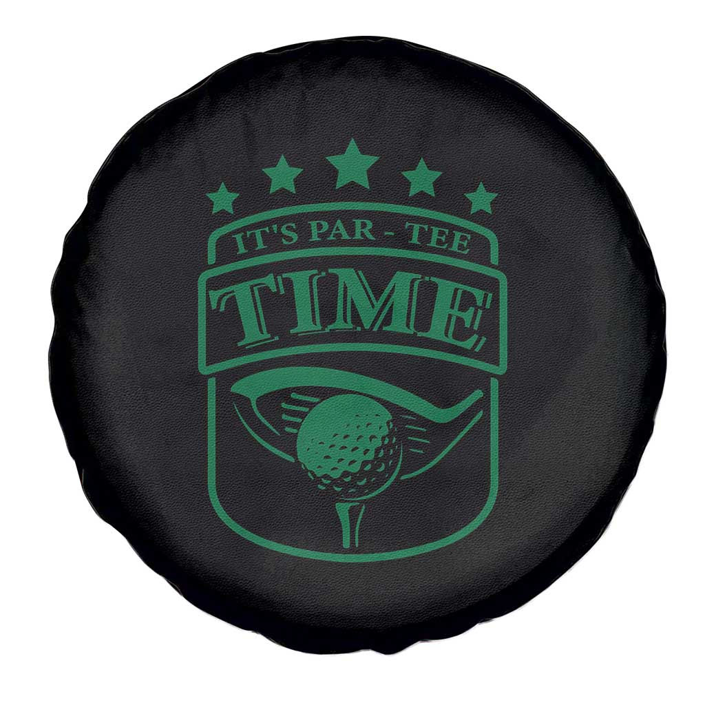 Funny Golf Lover Spare Tire Cover Let's Par - Tee Golfing Pun - Wonder Print Shop
