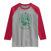 Funny Golf Lover Raglan Shirt Let's Par - Tee Golfing Pun - Wonder Print Shop