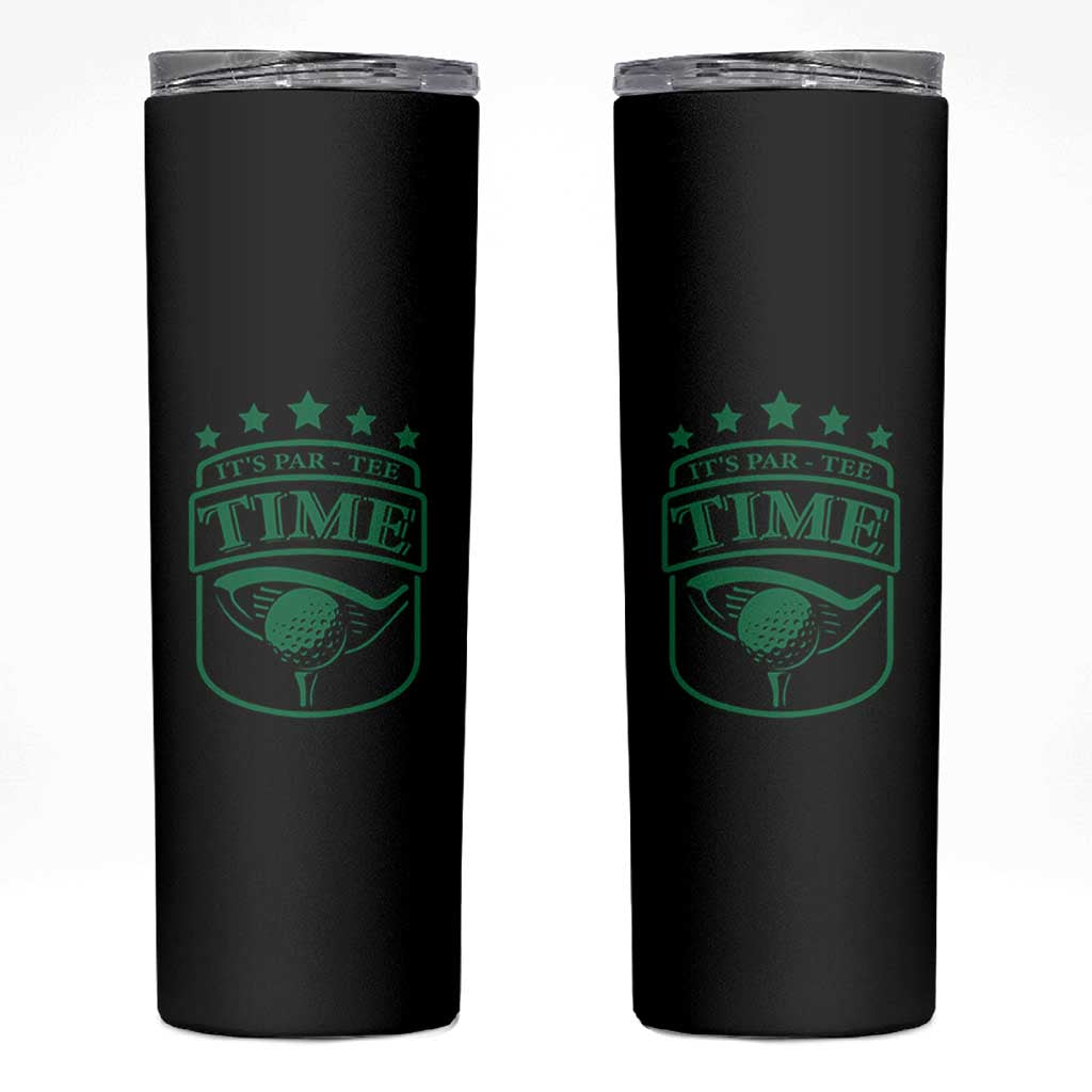 Funny Golf Lover Skinny Tumbler Let's Par - Tee Golfing Pun - Wonder Print Shop