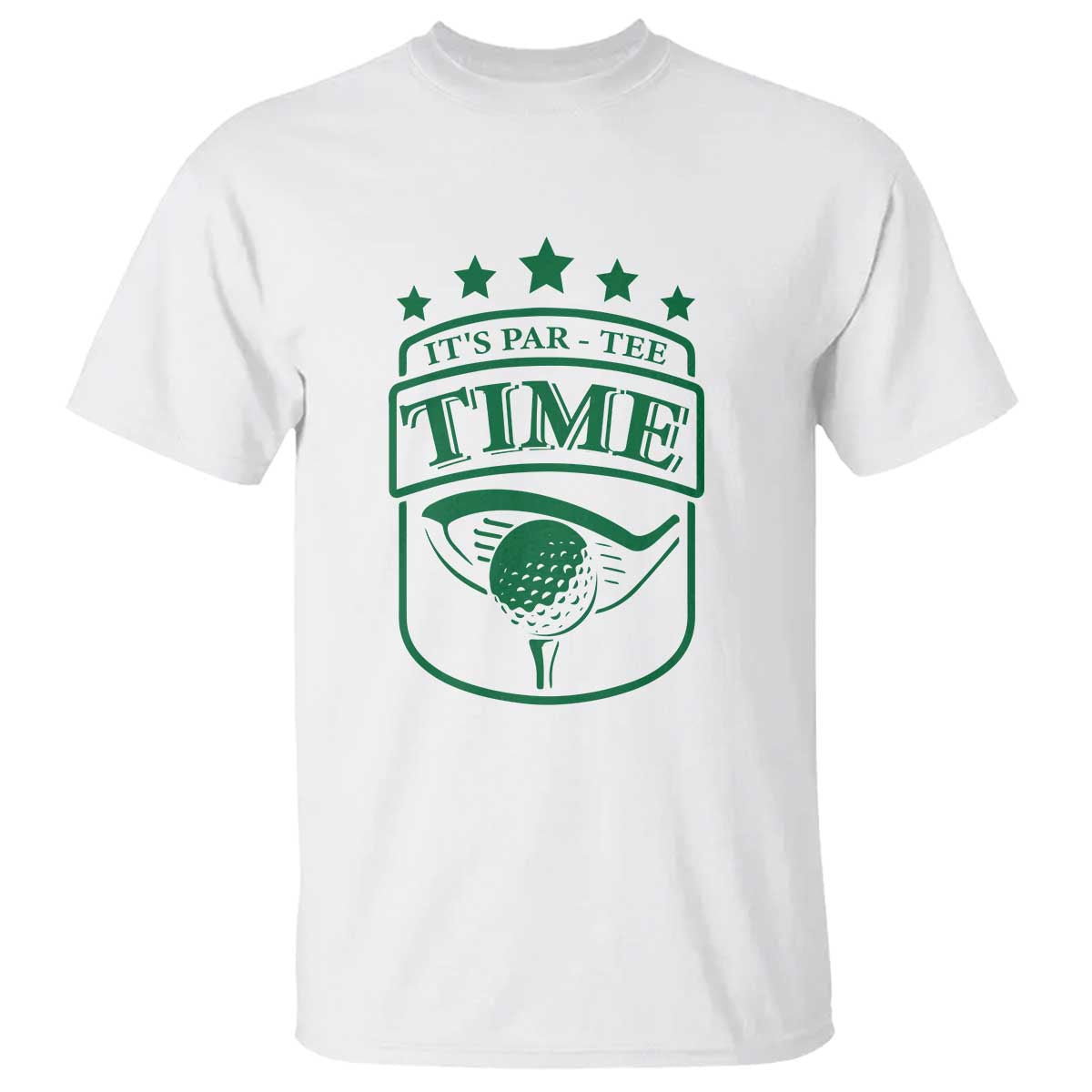 Funny Golf Lover T Shirt Let's Par - Tee Golfing Pun - Wonder Print Shop