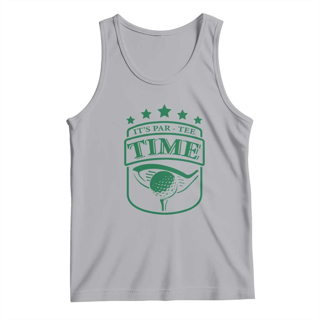Funny Golf Lover Tank Top Let's Par - Tee Golfing Pun - Wonder Print Shop