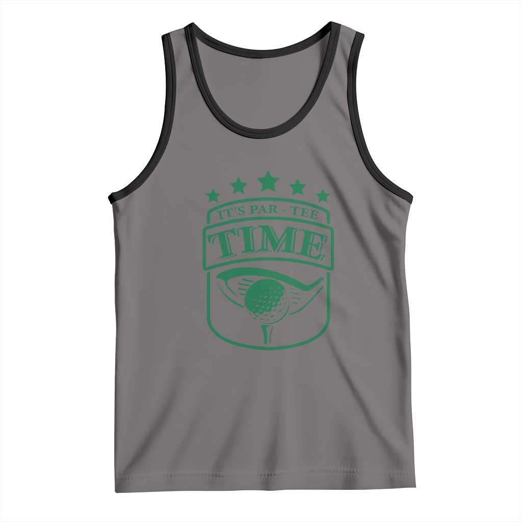 Funny Golf Lover Tank Top Let's Par - Tee Golfing Pun - Wonder Print Shop