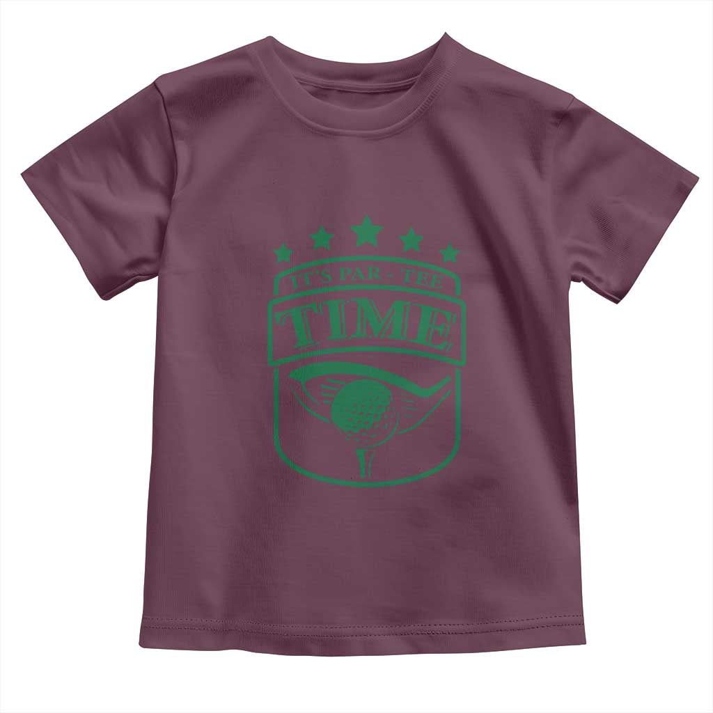 Funny Golf Lover Toddler T Shirt Let's Par - Tee Golfing Pun - Wonder Print Shop