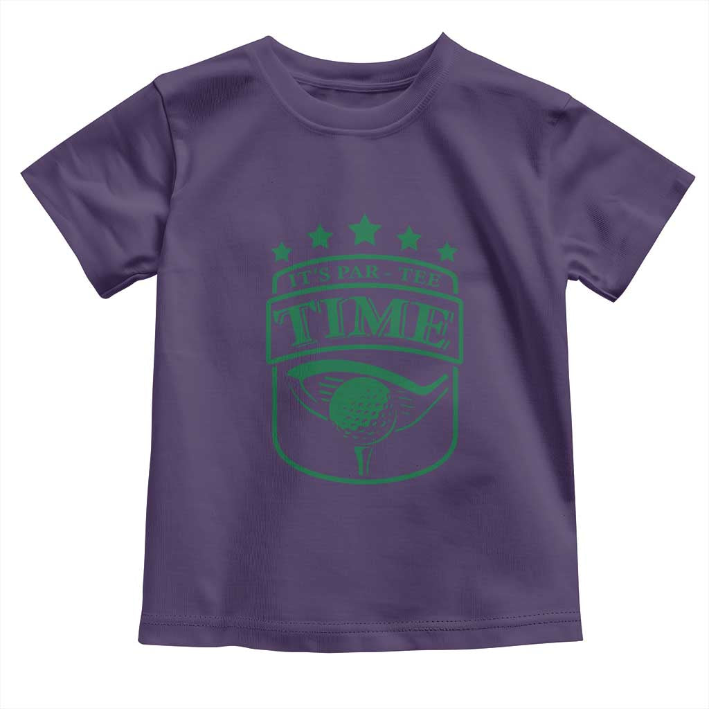 Funny Golf Lover Toddler T Shirt Let's Par - Tee Golfing Pun - Wonder Print Shop