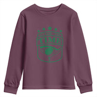 Funny Golf Lover Youth Sweatshirt Let's Par - Tee Golfing Pun - Wonder Print Shop