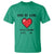Dad Of Girl T Shirt Still Loving Yes Or No Pixel Heart Father's Day - Wonder Print Shop