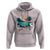 Summer Beach Hoodie Vintage Aloha Summer 2024 Wailea Hibiscus Flower - Wonder Print Shop