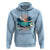 Summer Beach Hoodie Vintage Aloha Summer 2024 Wailea Hibiscus Flower - Wonder Print Shop