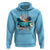 Summer Beach Hoodie Vintage Aloha Summer 2024 Wailea Hibiscus Flower - Wonder Print Shop