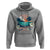 Summer Beach Hoodie Vintage Aloha Summer 2024 Wailea Hibiscus Flower - Wonder Print Shop