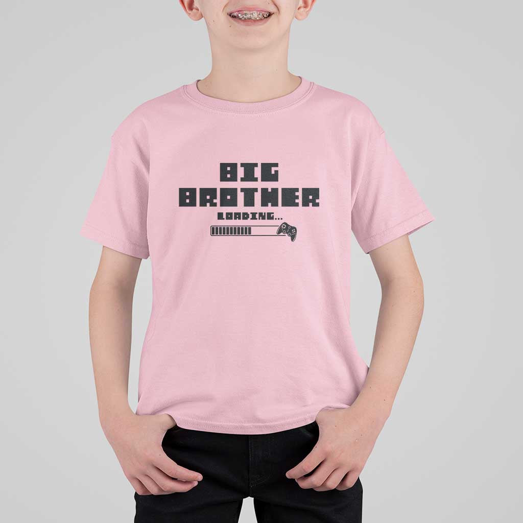Big Brother T Shirt For Kid Loading Game Console - Wonder Print Shop