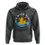 Rubber Ducky Hoodie Big Duck Vibes Cute Surfing Ocean Waves Summer Vacation - Wonder Print Shop