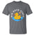 Rubber Ducky T Shirt Big Duck Vibes Cute Surfing Ocean Waves Summer Vacation - Wonder Print Shop