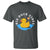 Rubber Ducky T Shirt Big Duck Vibes Cute Surfing Ocean Waves Summer Vacation - Wonder Print Shop