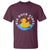 Rubber Ducky T Shirt Big Duck Vibes Cute Surfing Ocean Waves Summer Vacation - Wonder Print Shop