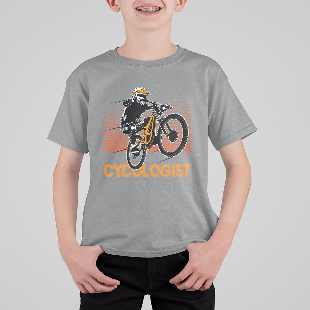 Funny Cycologist T Shirt For Kid Cycling Lover Cycle Team Rider Cyclist - Wonder Print Shop
