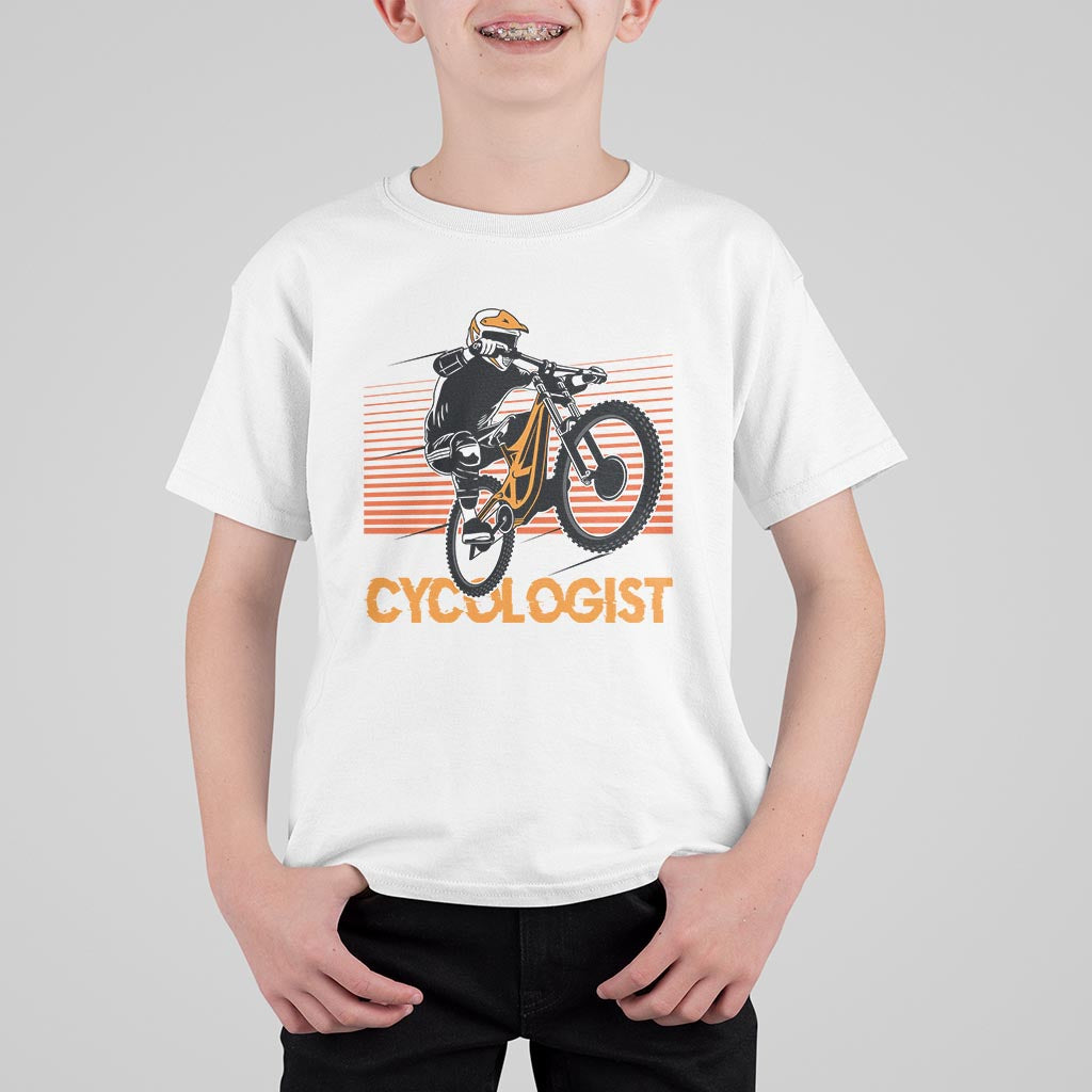 Funny Cycologist T Shirt For Kid Cycling Lover Cycle Team Rider Cyclist - Wonder Print Shop