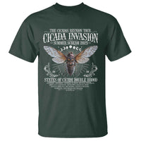 The Cicadas Reunion Tour 2025 T Shirt Cicada Invasion Brood XIV Vintage Concert Fest