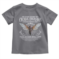 The Cicadas Reunion Tour 2025 Toddler T Shirt Cicada Invasion Brood XIV Vintage Concert Fest