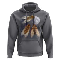 Funny 3 Cicadas Concert Fest Moon Cicada Reunion Hoodie