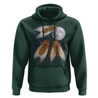 Funny 3 Cicadas Concert Fest Moon Cicada Reunion Hoodie
