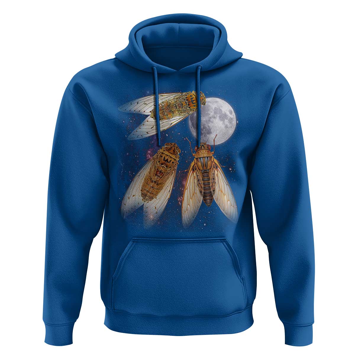 Funny 3 Cicadas Concert Fest Moon Cicada Reunion Hoodie